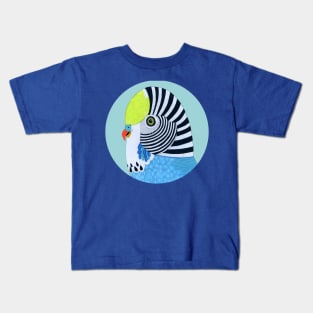 Smiling Parakeet Kids T-Shirt